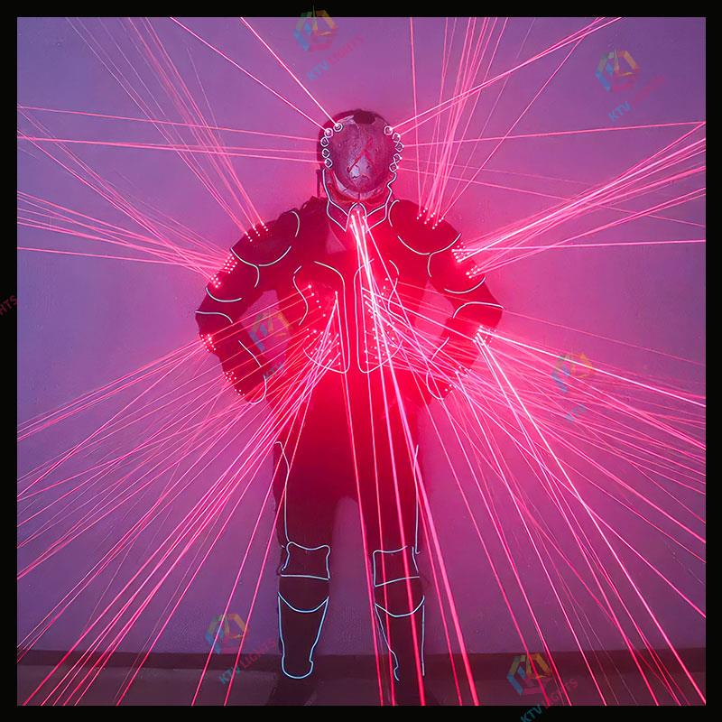 New Red Laser Robot Suit Laser Fiber Optic 2 in 1-M55