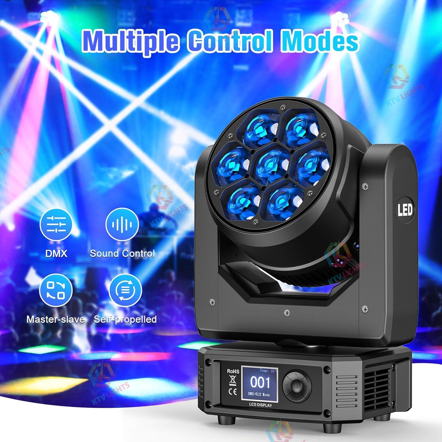 350w LED RGBW 4-in-1 Moving Head Light -E45