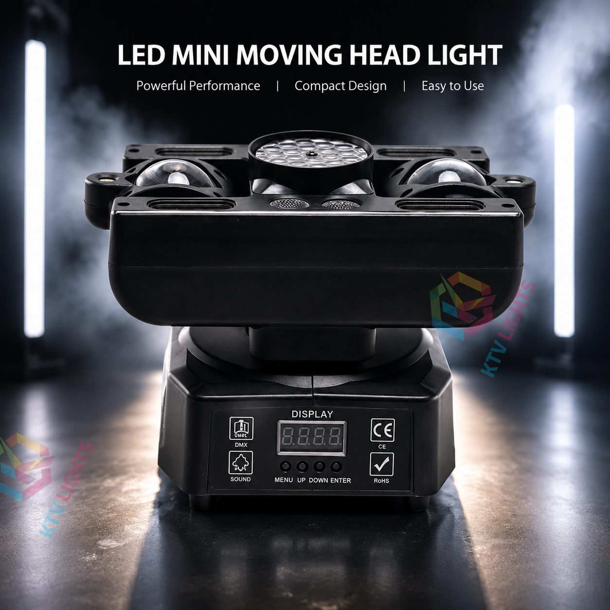 60W Snowflake Stage Light DJ Disco Bar KTV Party Light CE-E83