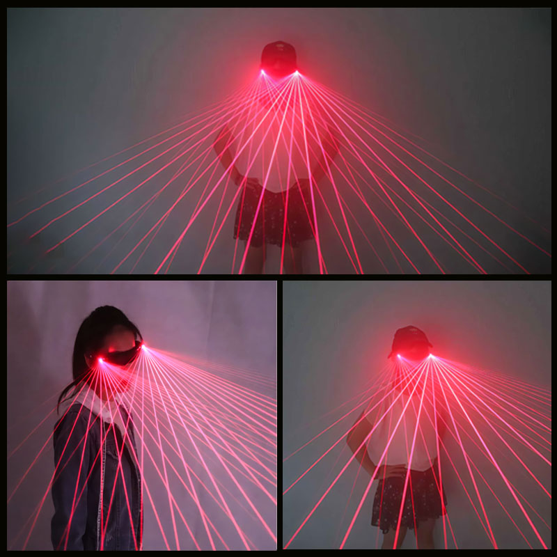 Party Show Laser Glasses Red glasses-M33