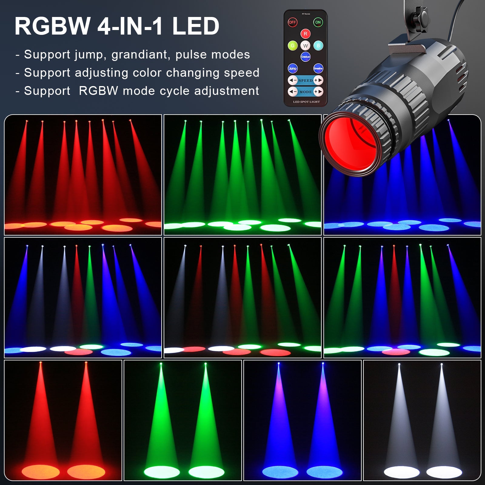 RGBW 4-in-1 spotlight-S1