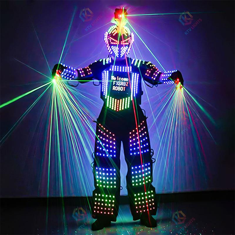 Full Color Pixel LED Fantasia de Robô