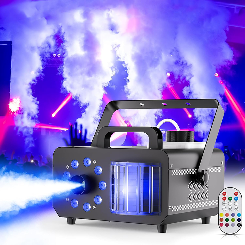 1200W RGB 9 LED Magic Ball Effect Smoke Machine-Y7
