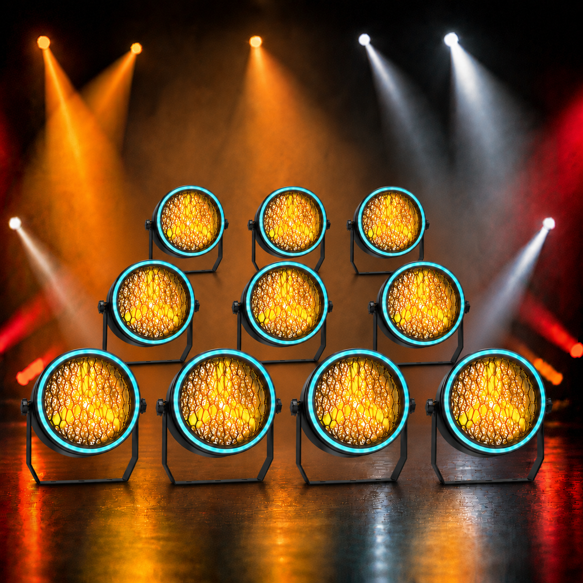 KTVLIGHTS COB Stage PAR Spotlight for DJ Events-P63