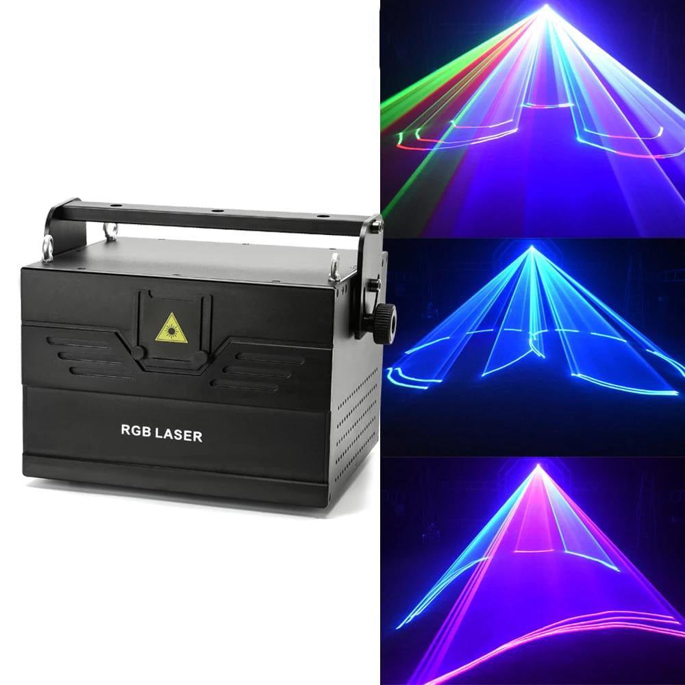 3W ILDA Beam Scanning Laser Light DMX Stage Light - Ktvlights