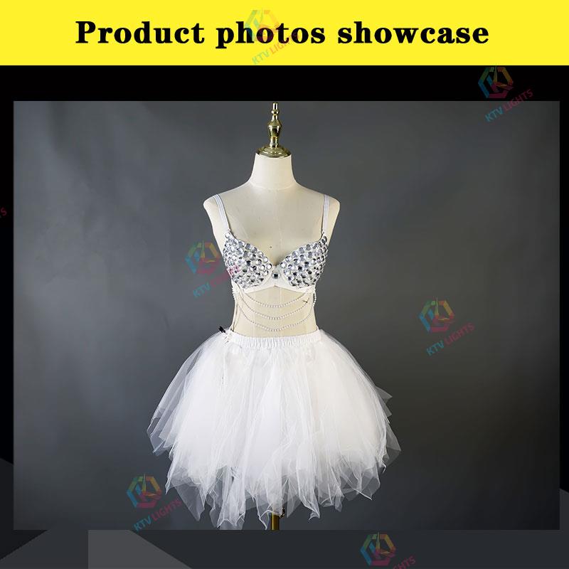 New LED bra tutu-M36