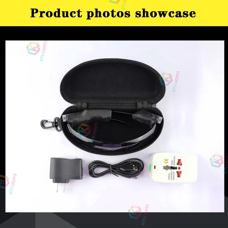 Party Show Laser Glasses Red glasses-M33