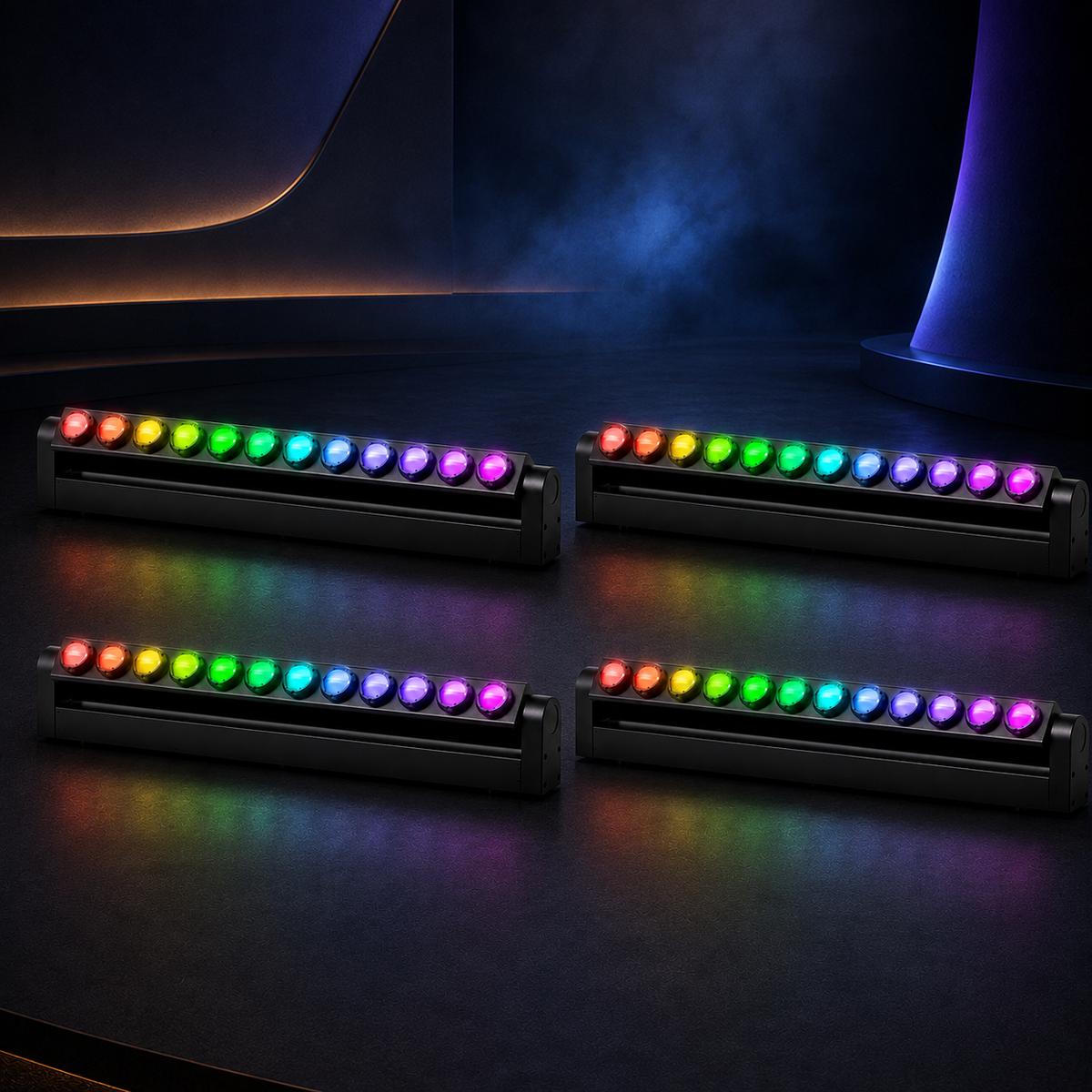 KTVLIGHTS 180W LED Moving Head Beam Bar Wall Washer Light-X17