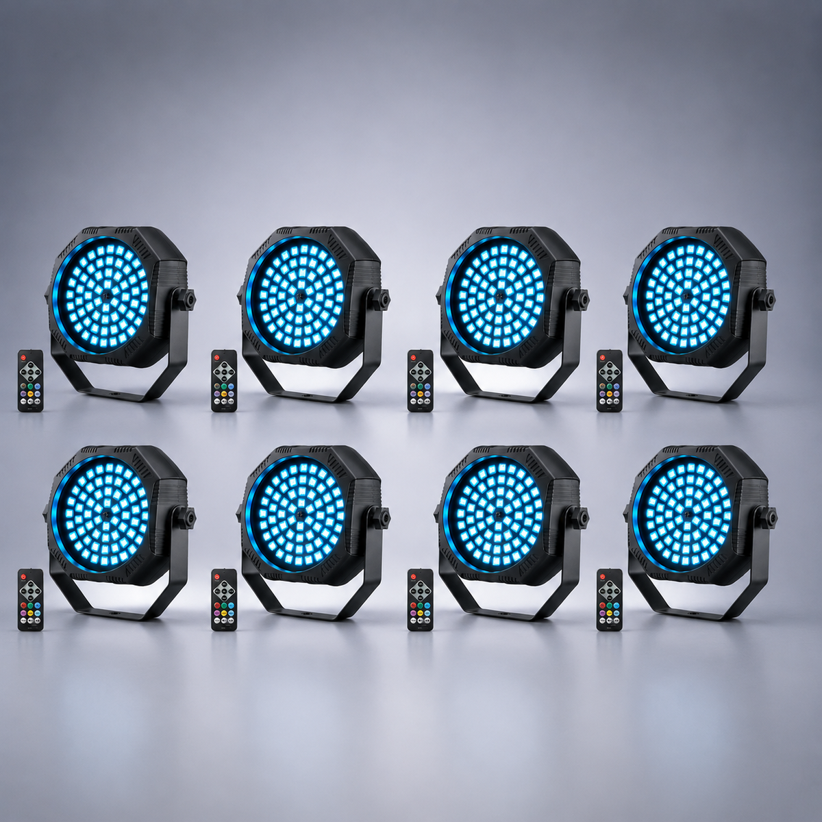KTVLIGHTS Mini 60W RGB USB Rechargeable Strobe PAR Light-P33