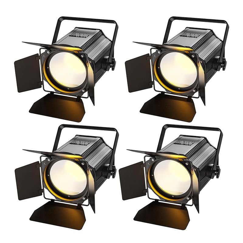 200W dual color COB par light with warm white and cool white-P27