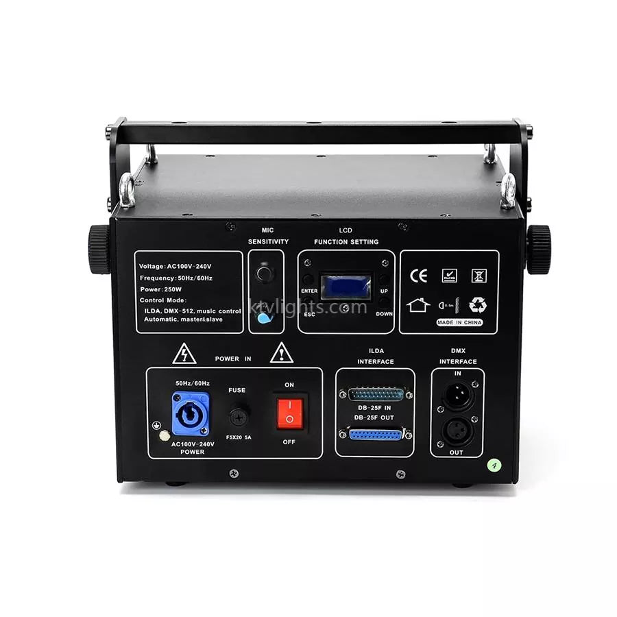 ILDA 3-5w RGB animation laser light-A12