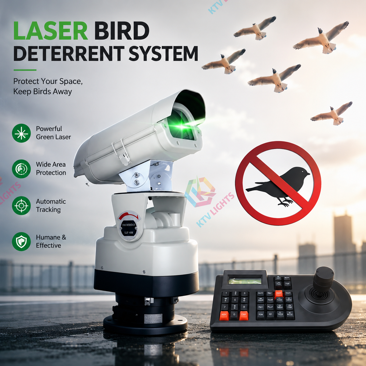 Programmable Outdoor Landmark Laser Light - B12