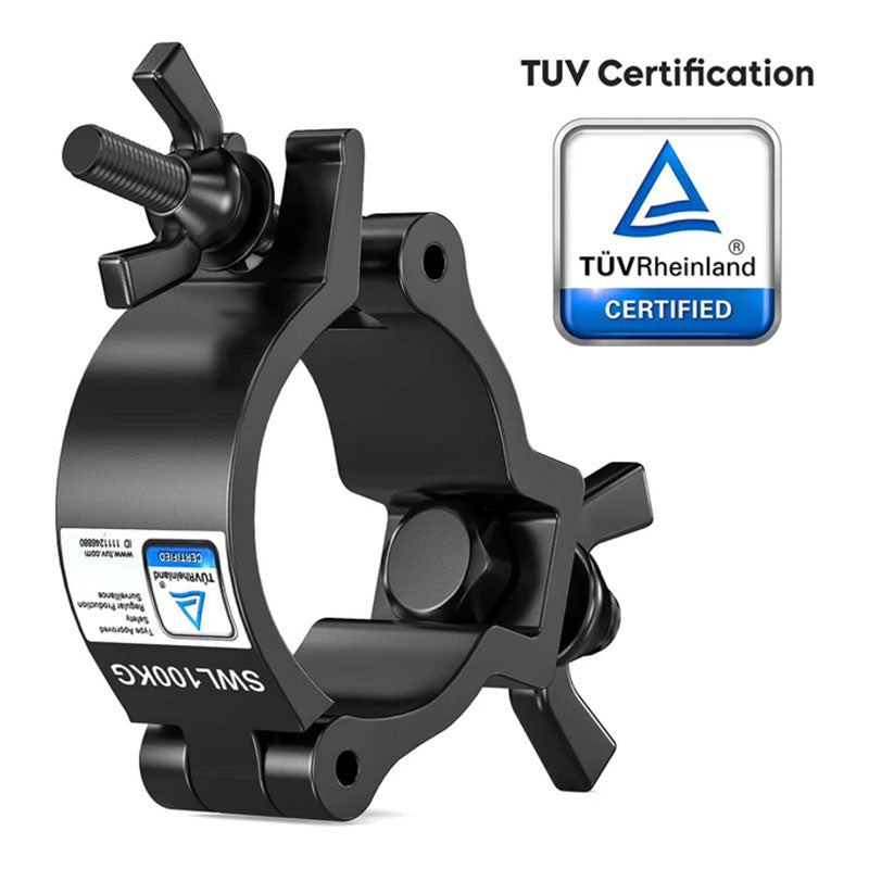 [4 Pack] Stage Lighting Clamps, TUV 2 Inch Truss Lighting Clamps-D7