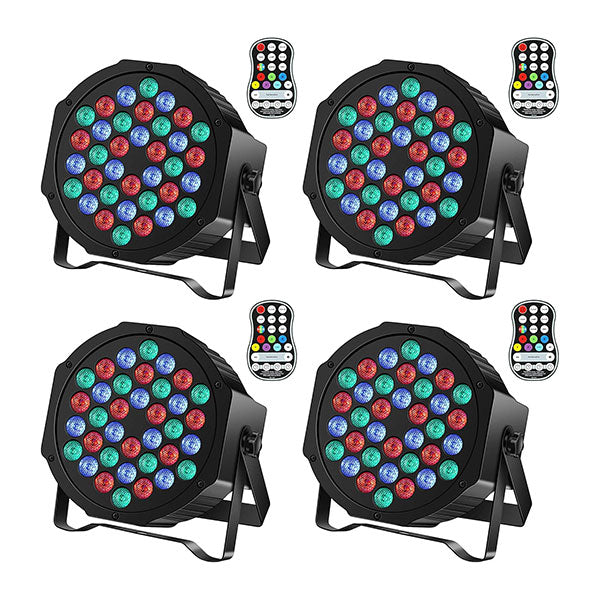 72W RGB Rechargeable Par Light-P10