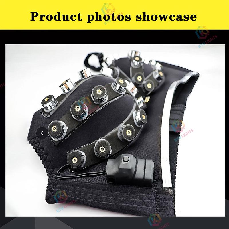 Fashion Red Laser Luminous Lady Bra Sexy Stage Costumes-M2