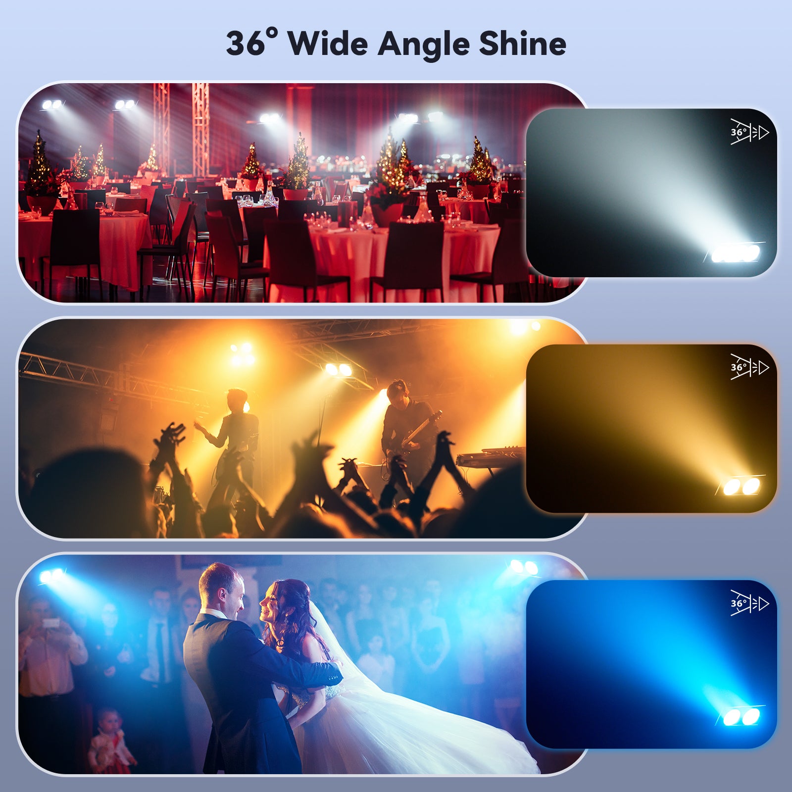 100W RGBW LED stage light-S2
