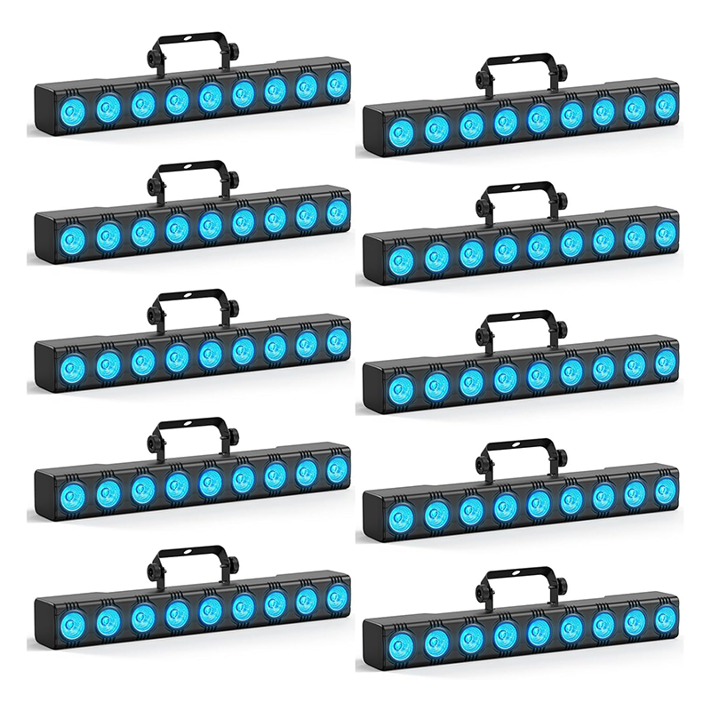 36W 9 LEDs RGBW 4-in-1 Wall Washer-X9
