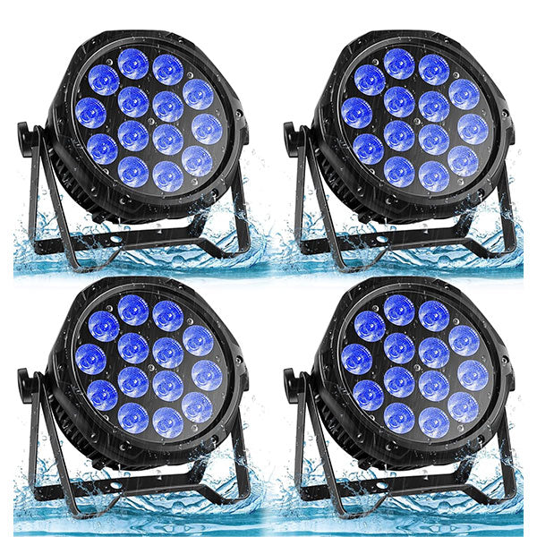 18X8W RGBW 4em1 Luz Par 4in-P8