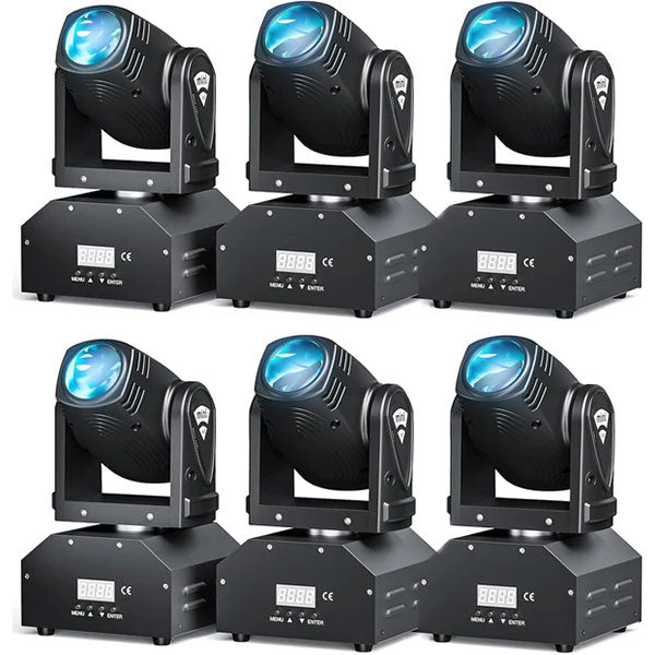 Mini RGBW 4-in-1 LED Beam Moving Head Light-E20