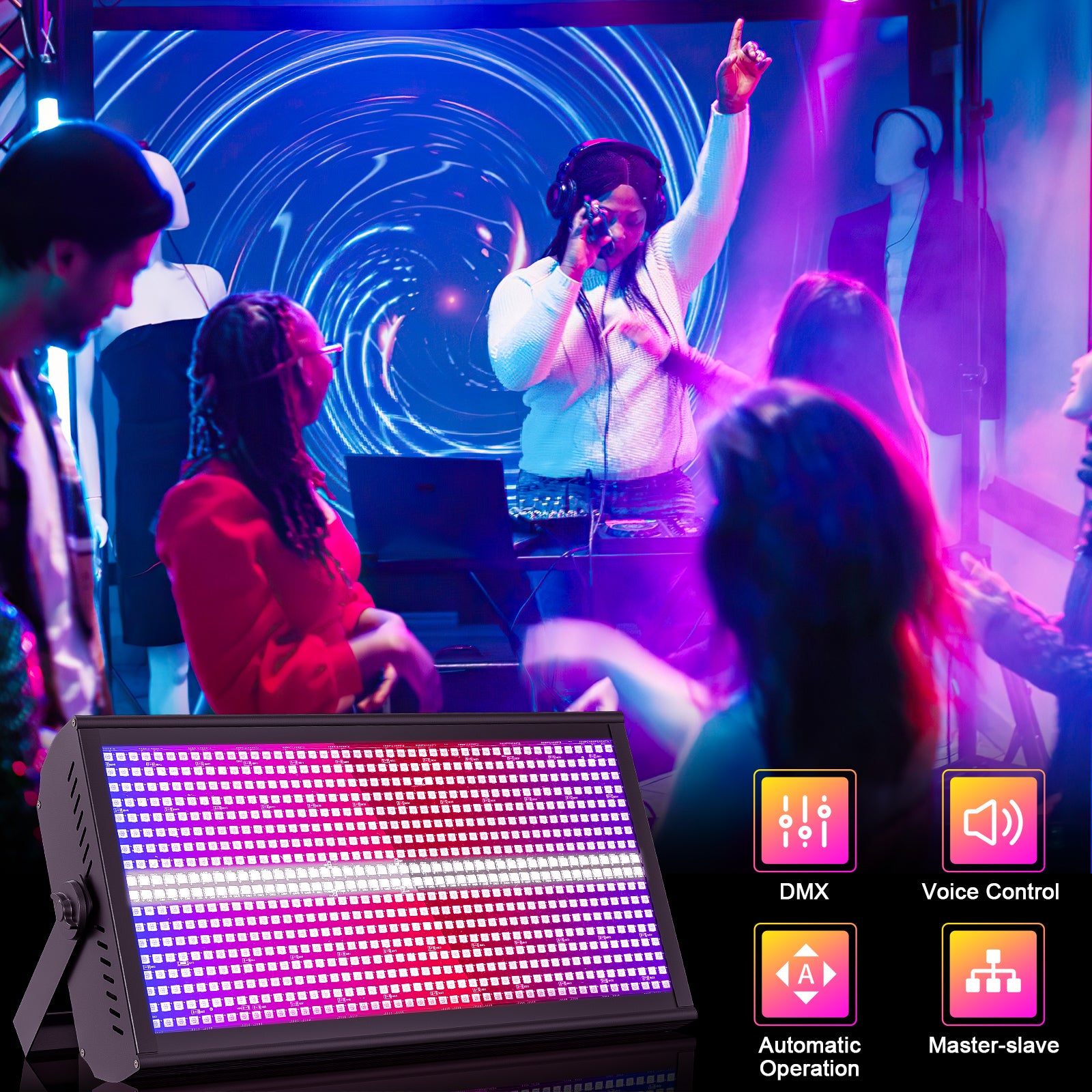 RGBW 3-in-1 LED effect high brightness wall washer light-X20