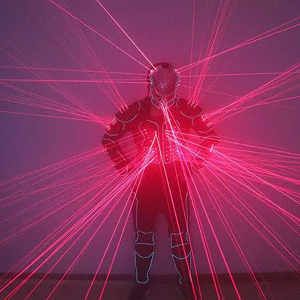 New Red Laser Robot Suit Laser Fiber Optic 2 in 1