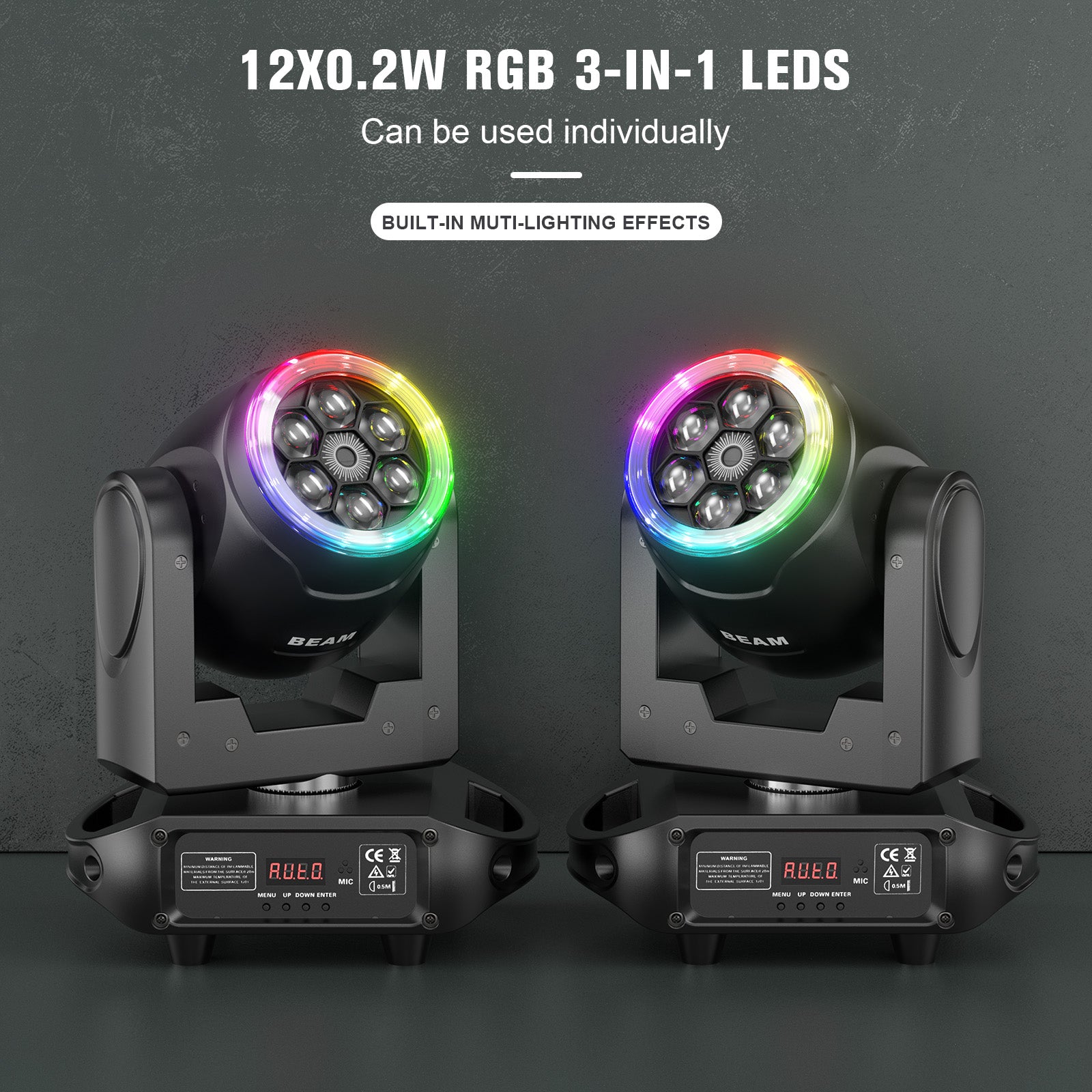 New 90W 6-bee-eye RGBW Moving Head Light - E50