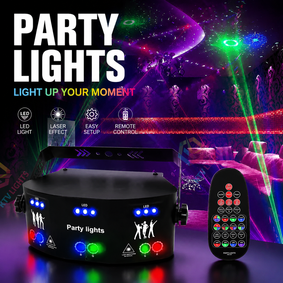 15-eye party club laser light-B5