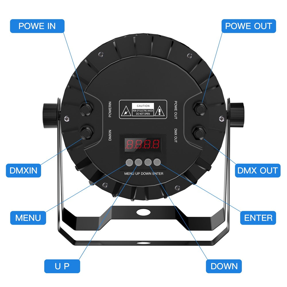 IP65 Waterproof Lighting 18X10W RGBW 4-in-1 Par Light-P44