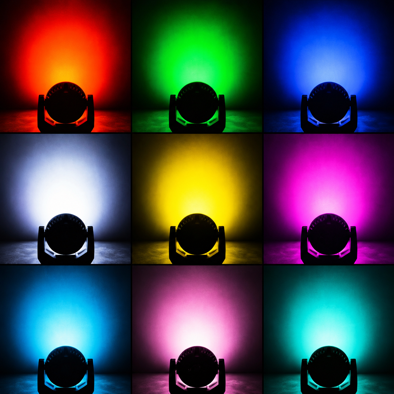 36x8W RGBW LED Moving Head Stage Light for DJ Party Club-E84