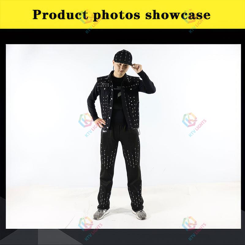 Full color LED clothing set