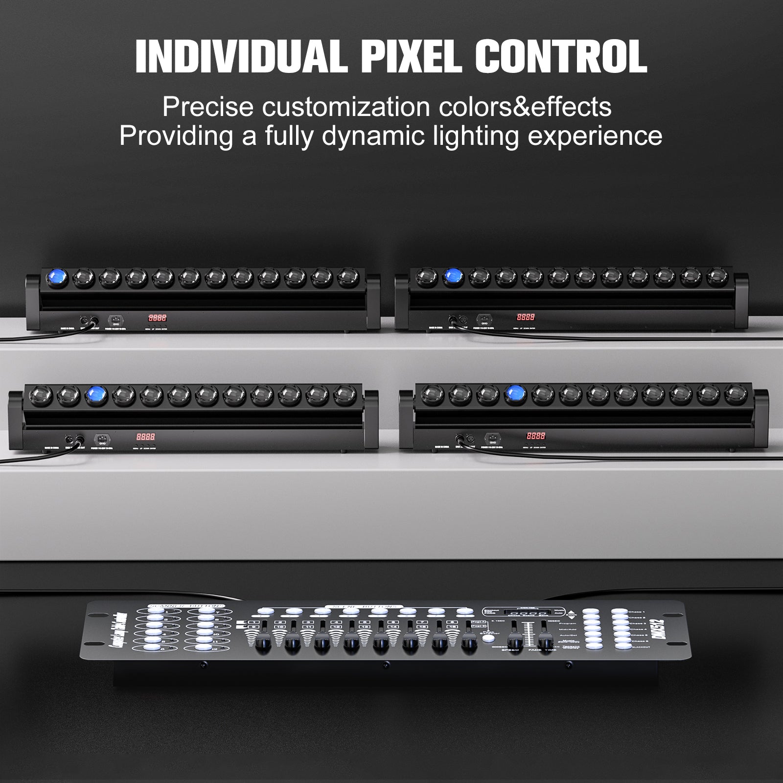 180W LED Stage Bar Moving Head Beam Wall Washer Light-X17