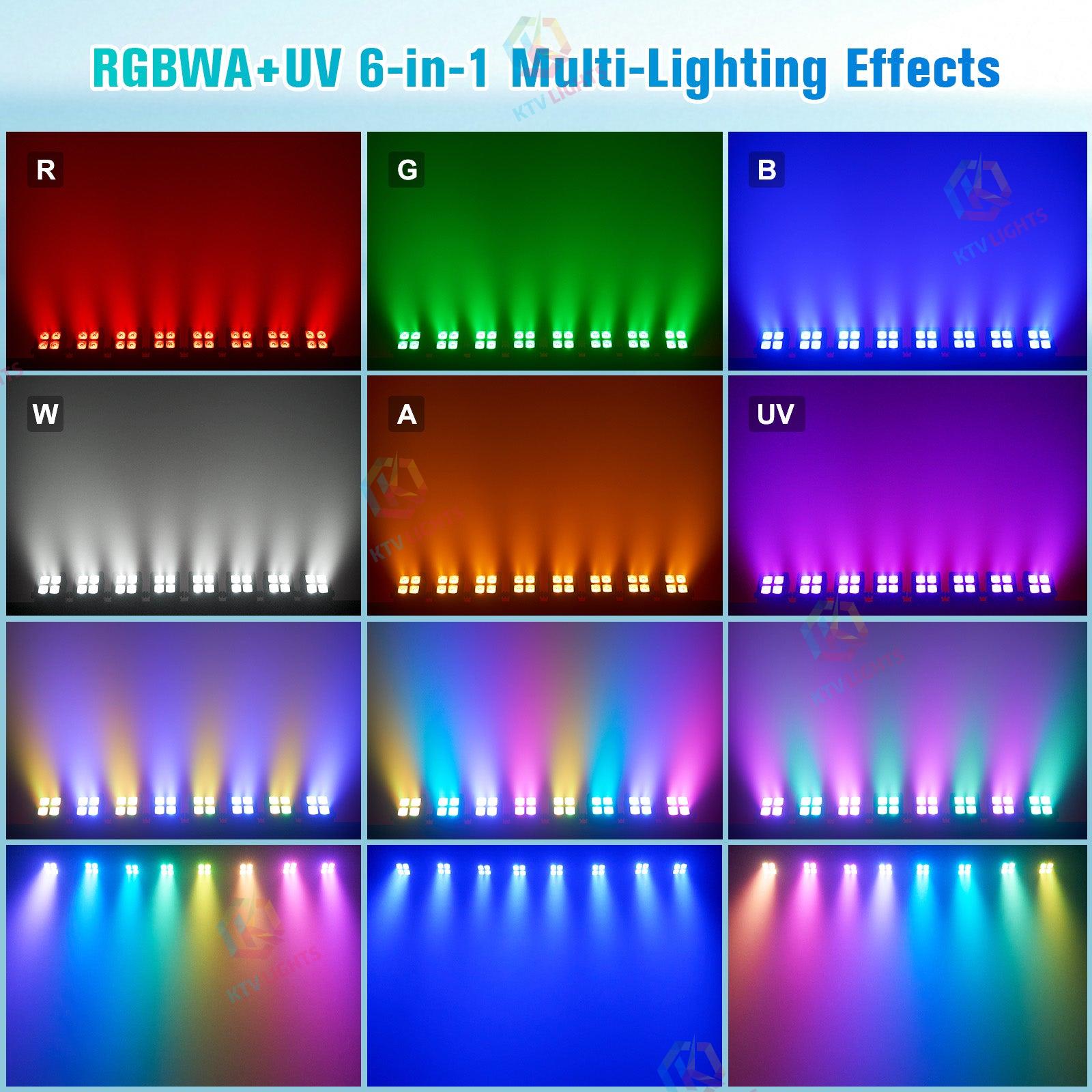 IP65 waterproof battery led 4x15w RGBW par light-P15
