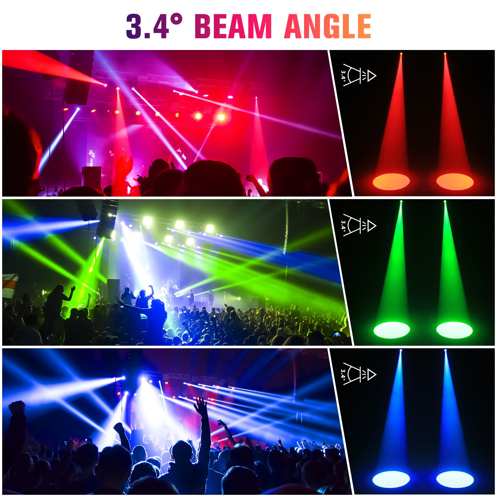 20w RGBW LED spotlight-J4