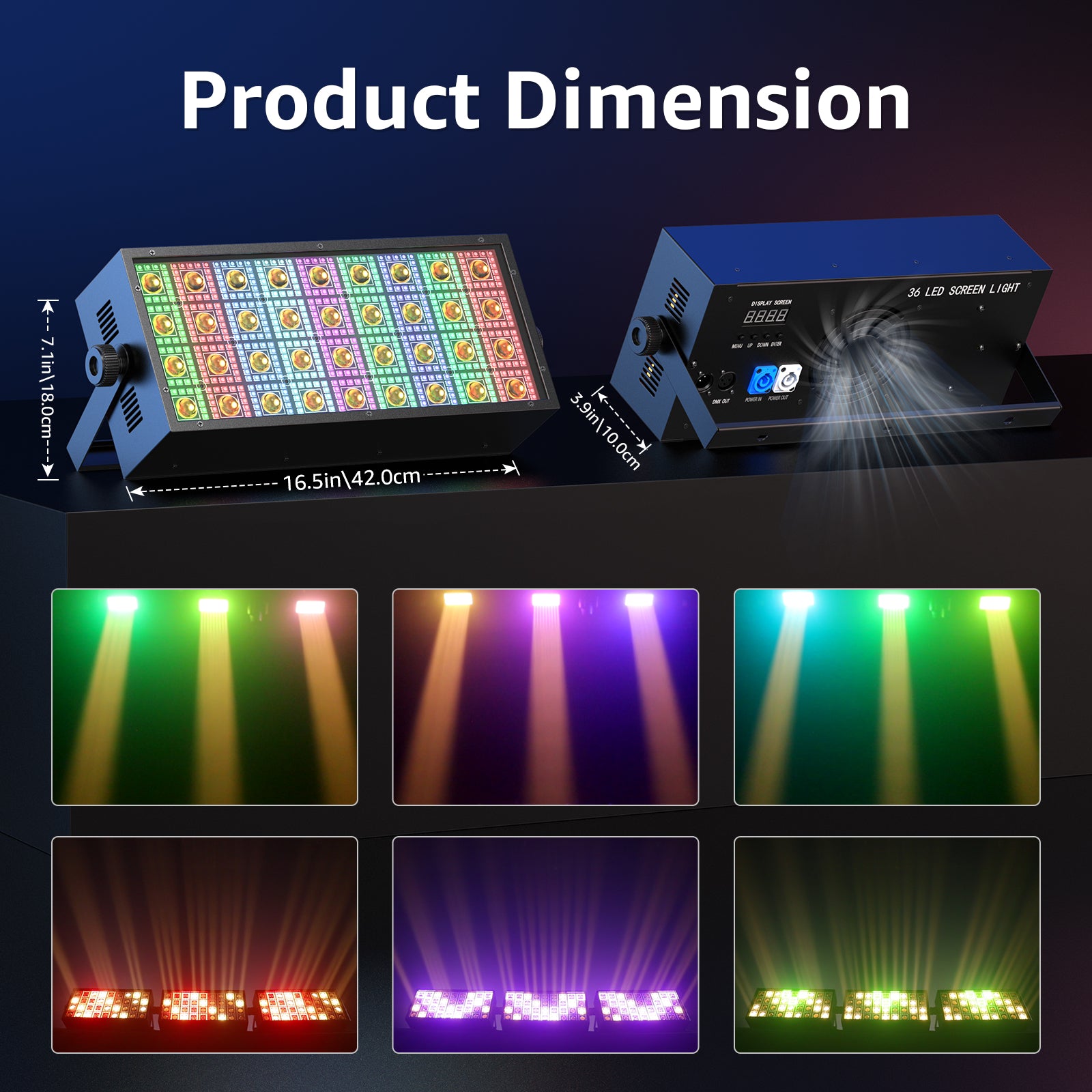 200W RGBW LED Wall Washer Light-X15