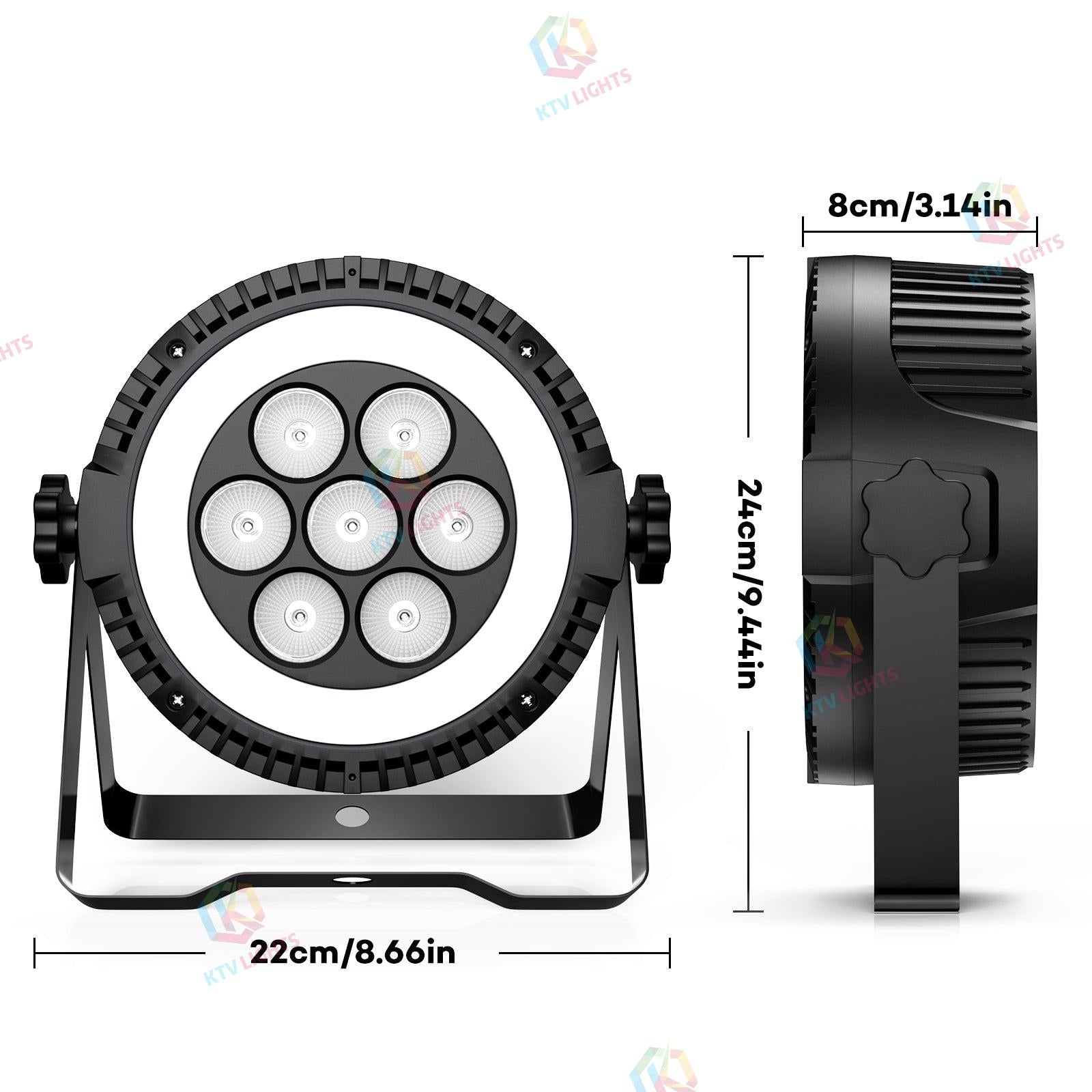 4In1 RGBW LED Dyed Parking Light-P19
