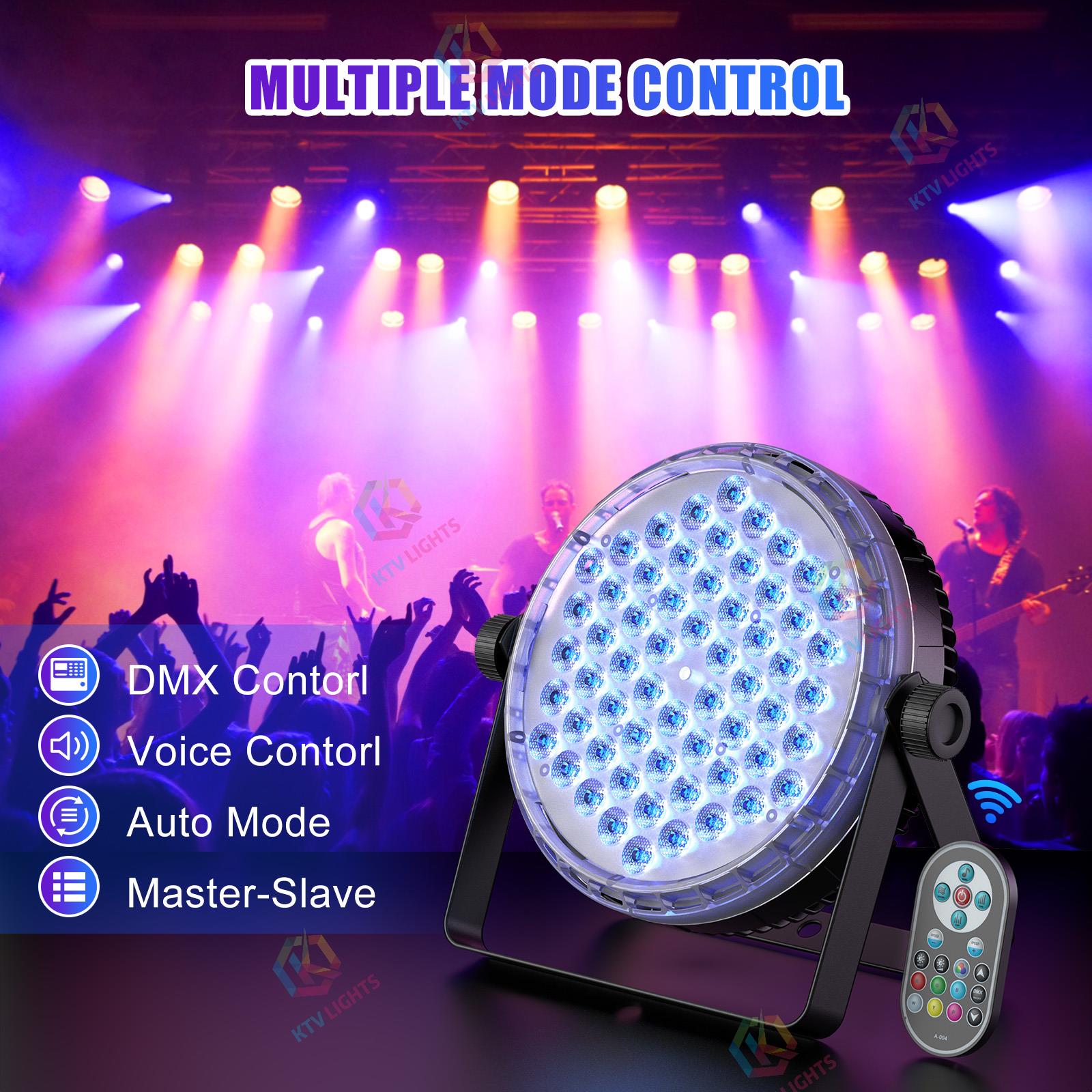 120W 60LED 4-in-1 RGBW Stage Light-P62
