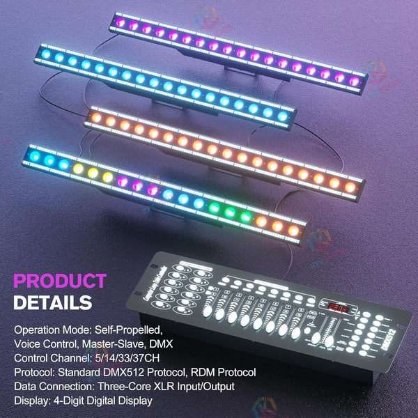 120W RGBW 18LED Wall Washer Light Bar-X16