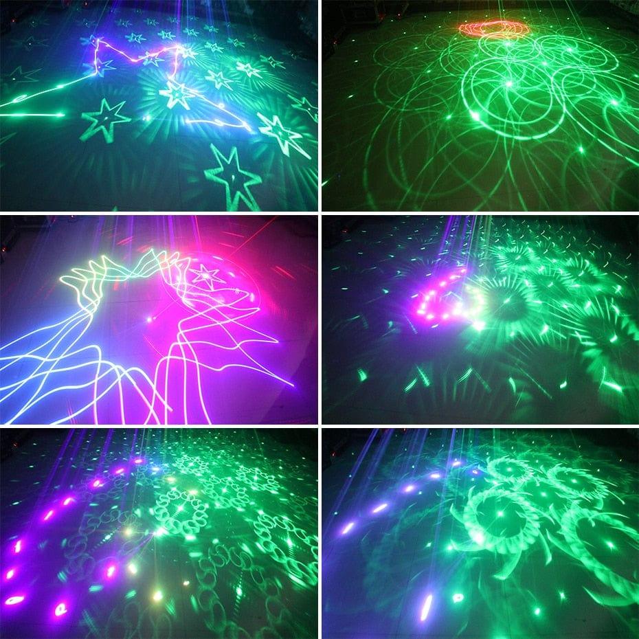 2 in 1 RGB pattern beam scanning laser light - Ktvlights