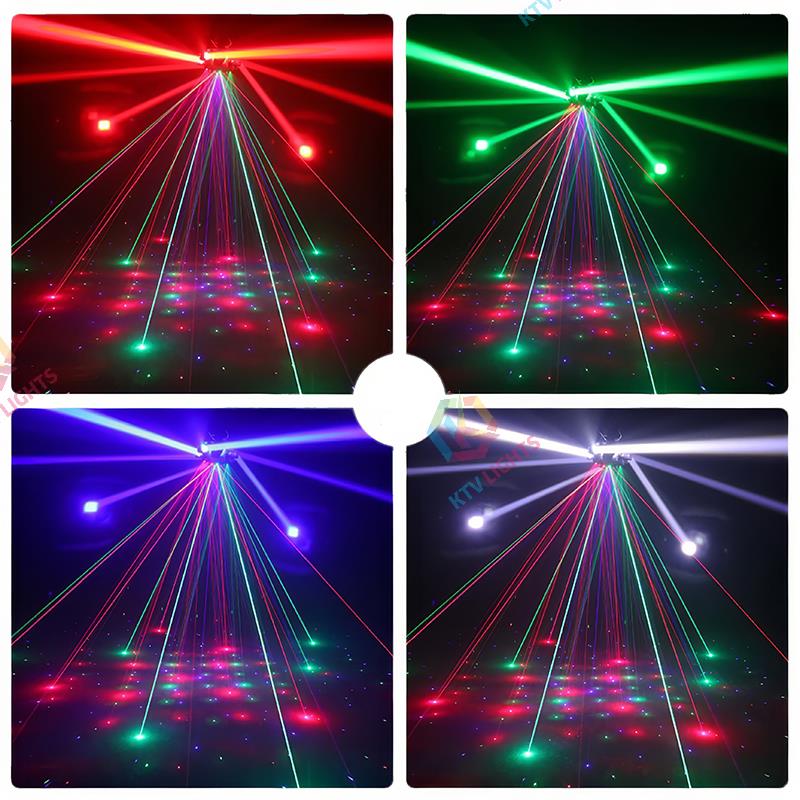 2026 New Matrix Six-Arm Laser Stage Lighting - E69