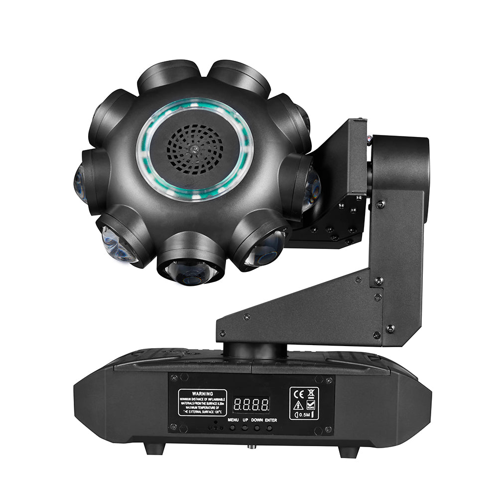 2025 New 9-head 120W Hot Wheels LED Beam Moving Head Light-E41