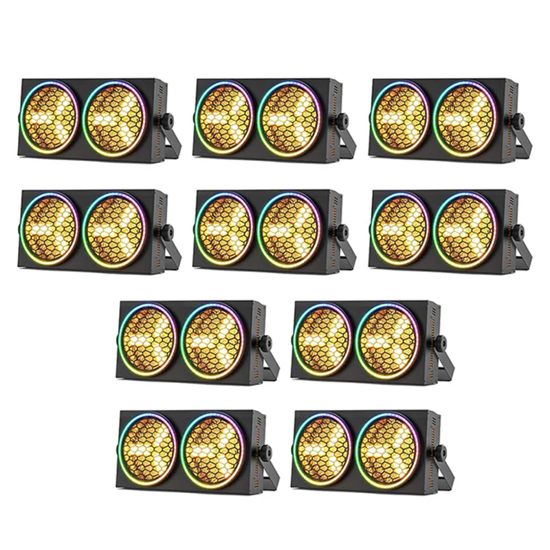 200W dual-eye vintage par light equipped with 6 COB spotlights-P51
