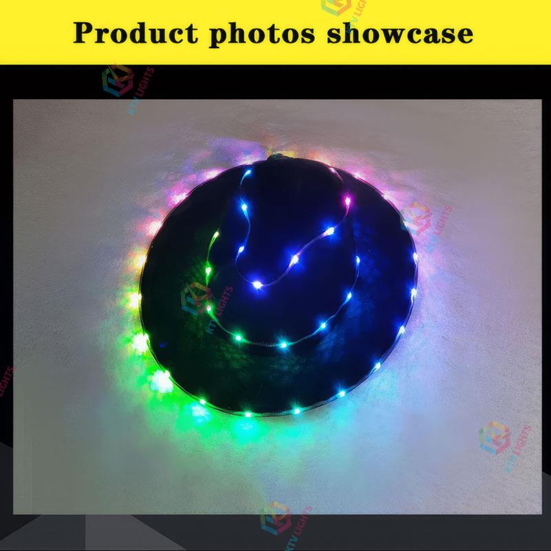 Full-Color Cool LED Hat for Party-M6
