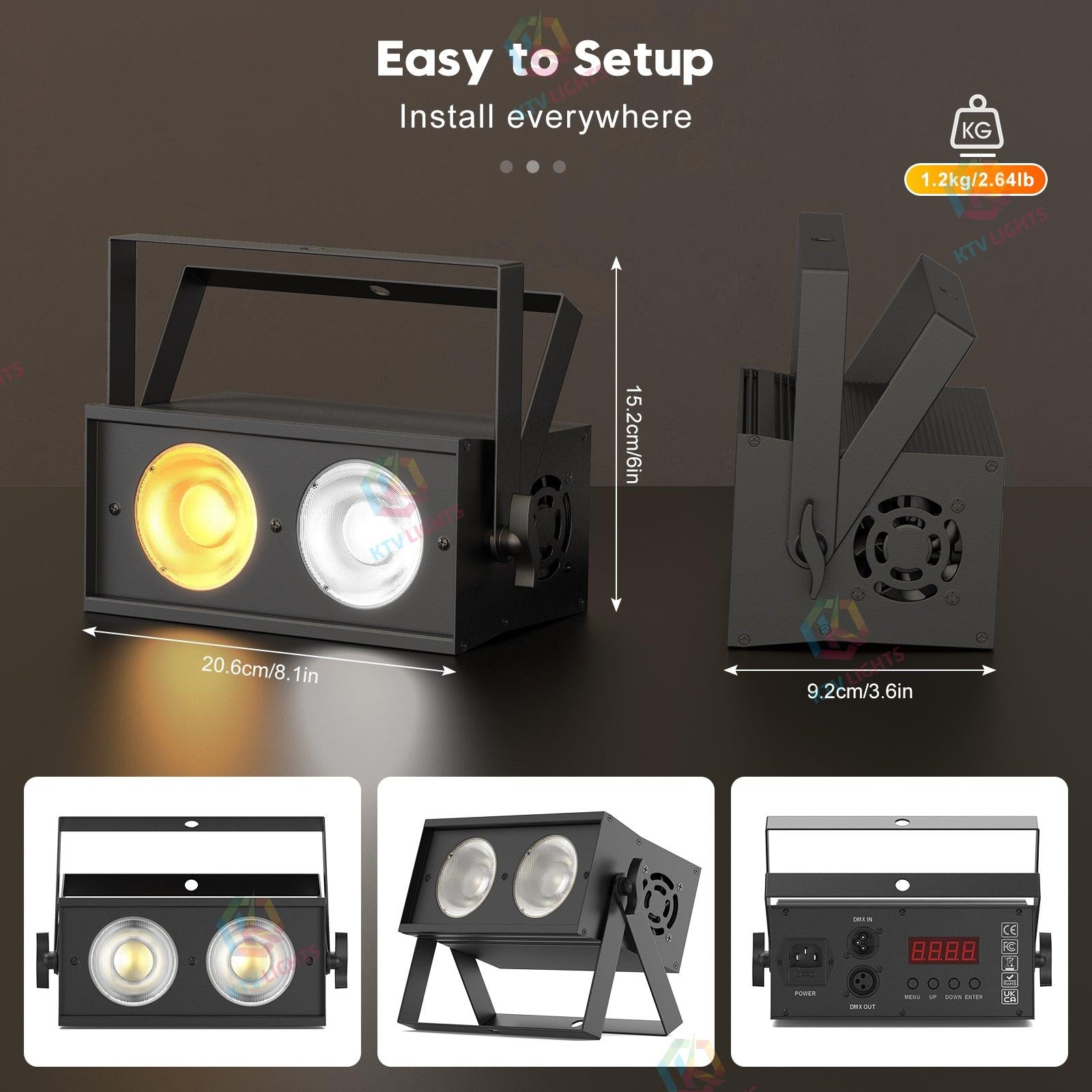 2x50w flash dois em um-S1