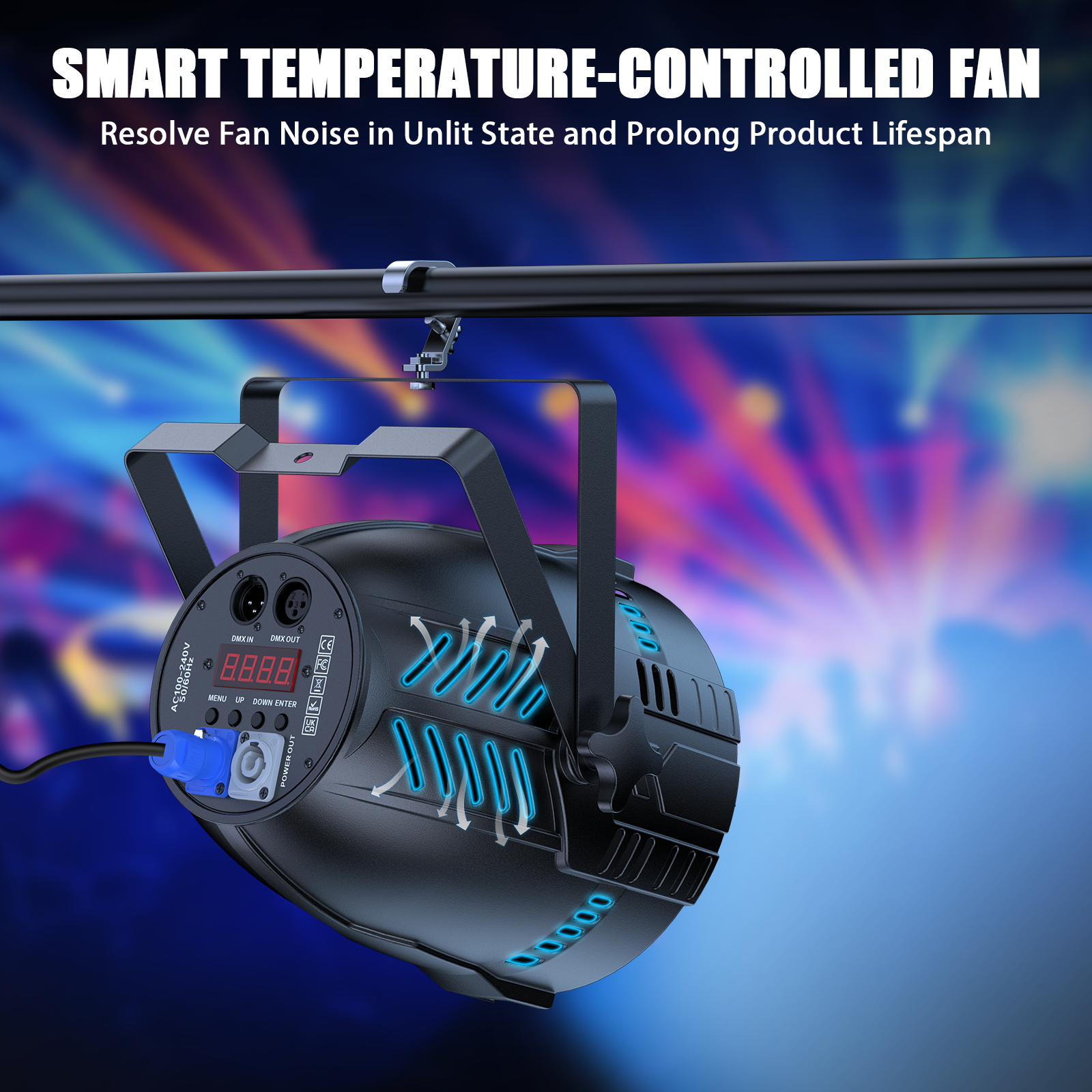 18x10W RGB 6-in-1 Par Light-P38