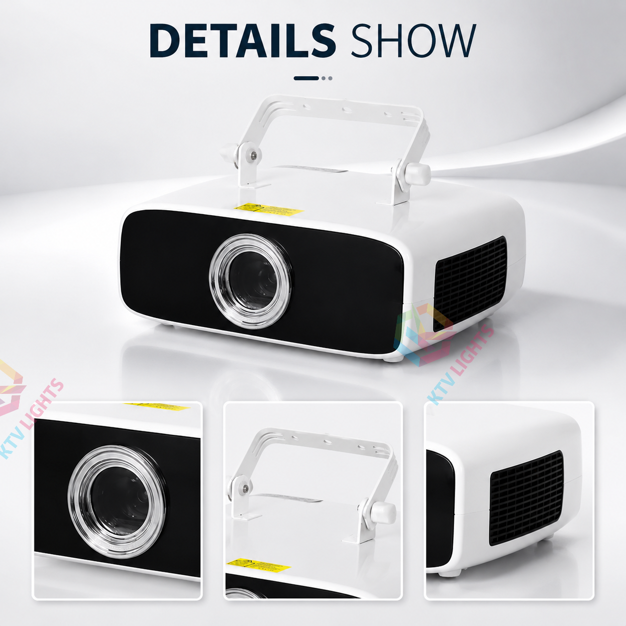 KTVLIGHTS RGB laser pattern lights, suitable for DJ parties and stage performances-A10