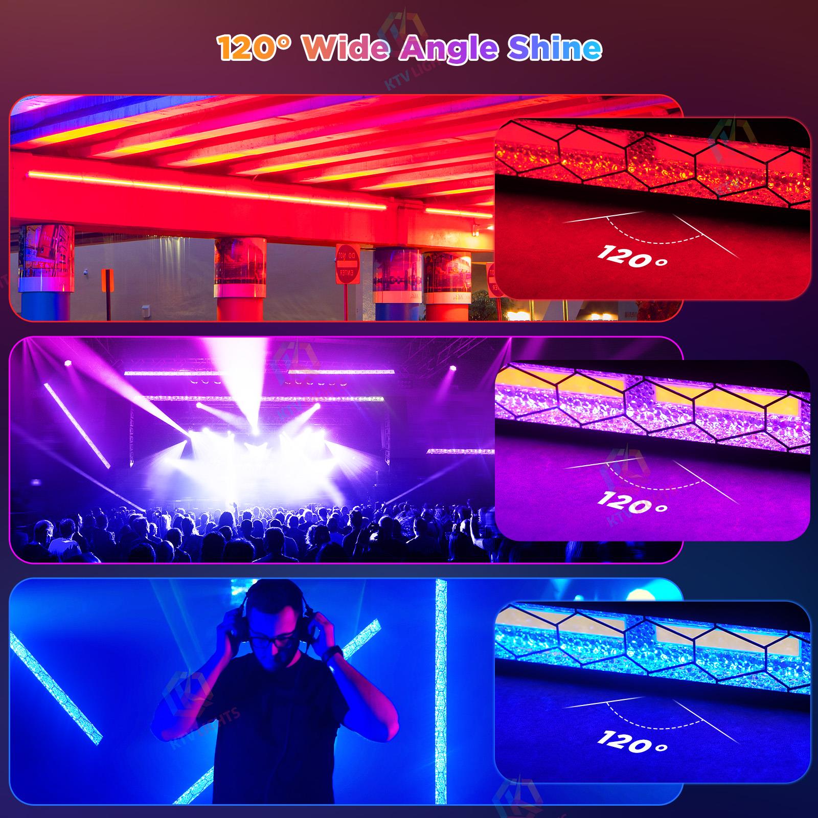 420W LED Wall Washer Strip Light, COB DJ Party Strip Light-X10