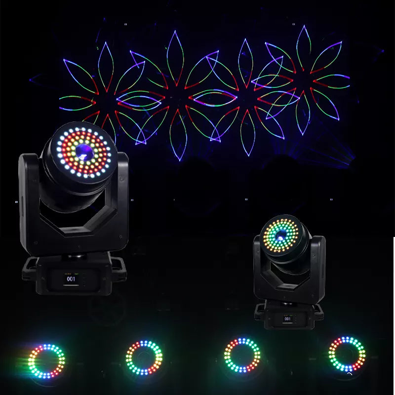 Moving head animation beam laser light-A26