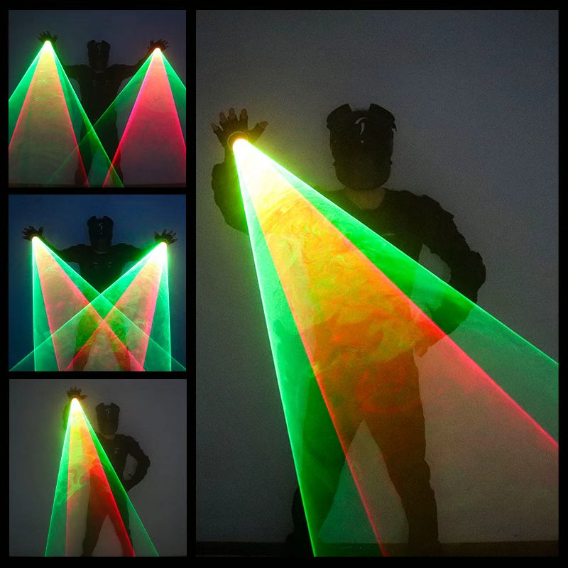 Rotating Laser Gloves Set-M10