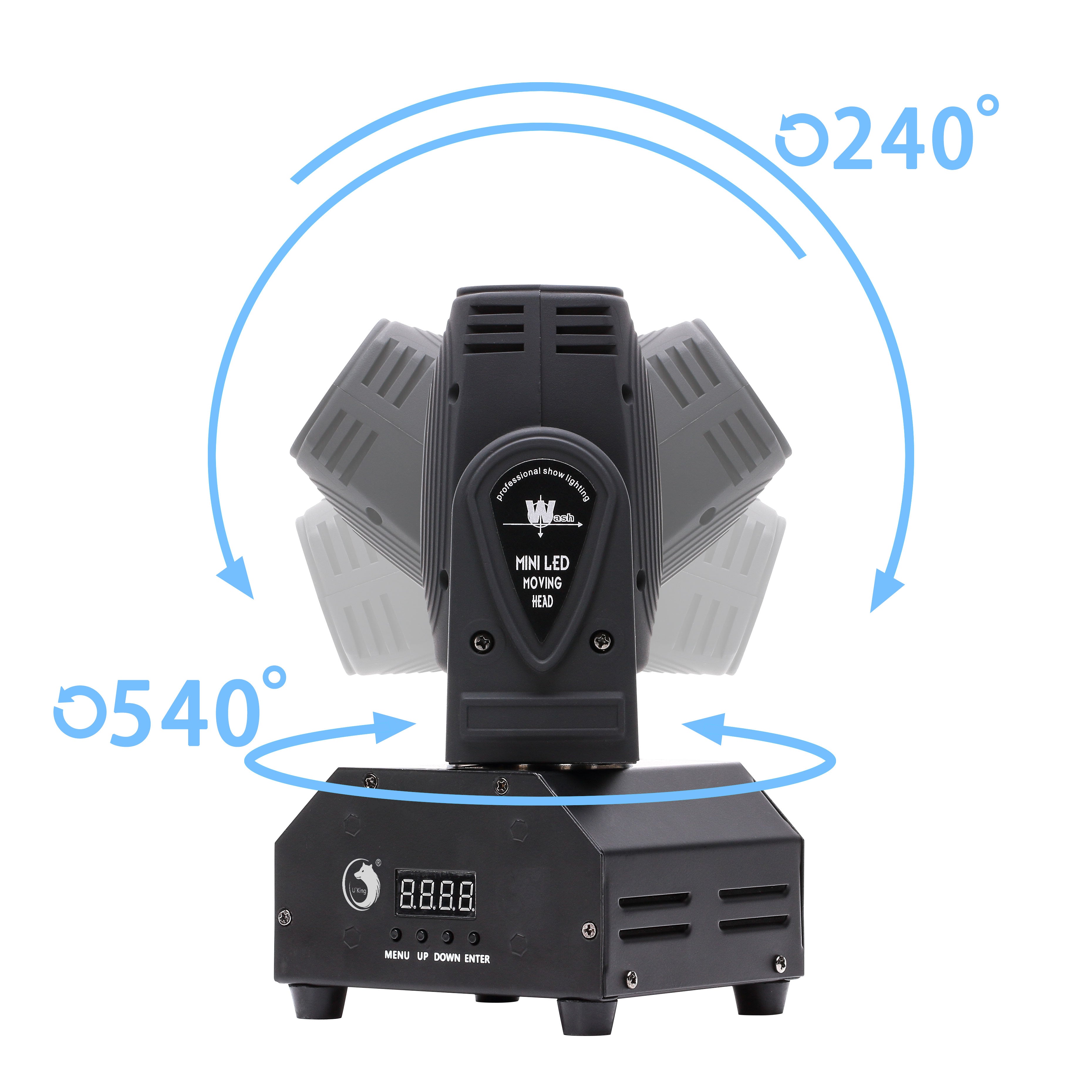 RGBW 4in 1 LED Beam Moving Head Light-E20