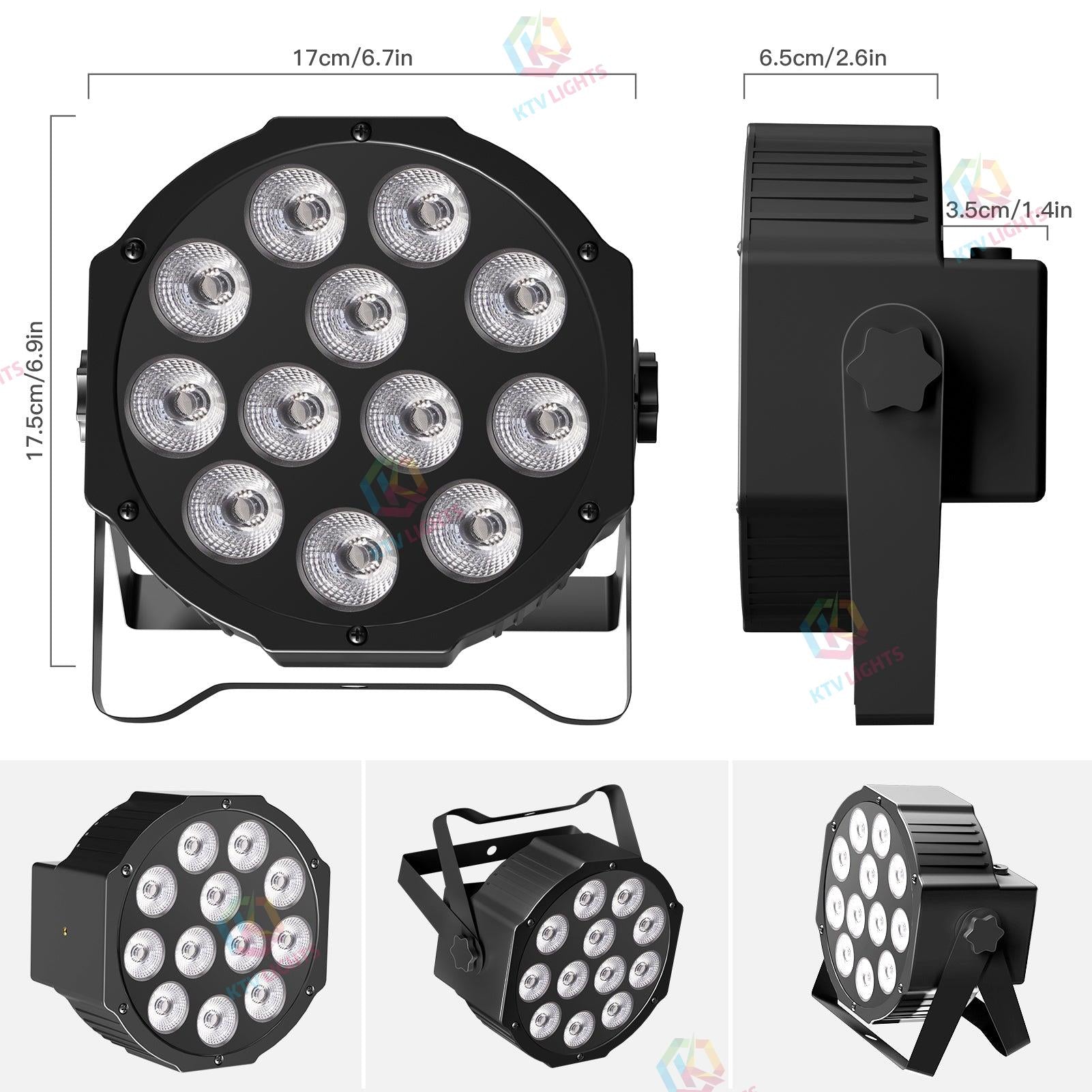 Rechargeable RGBW LED Parking Light Par Light-P16